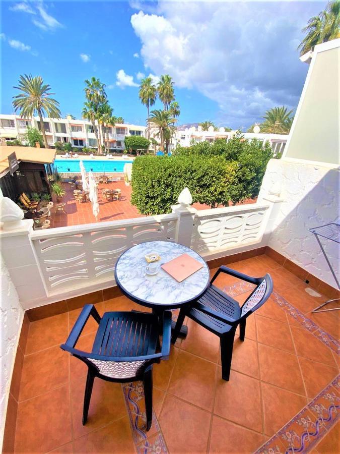 Cozy one bedroom apartment with spacious terrace. Pool&garden view Costa Del Silencio Buitenkant foto