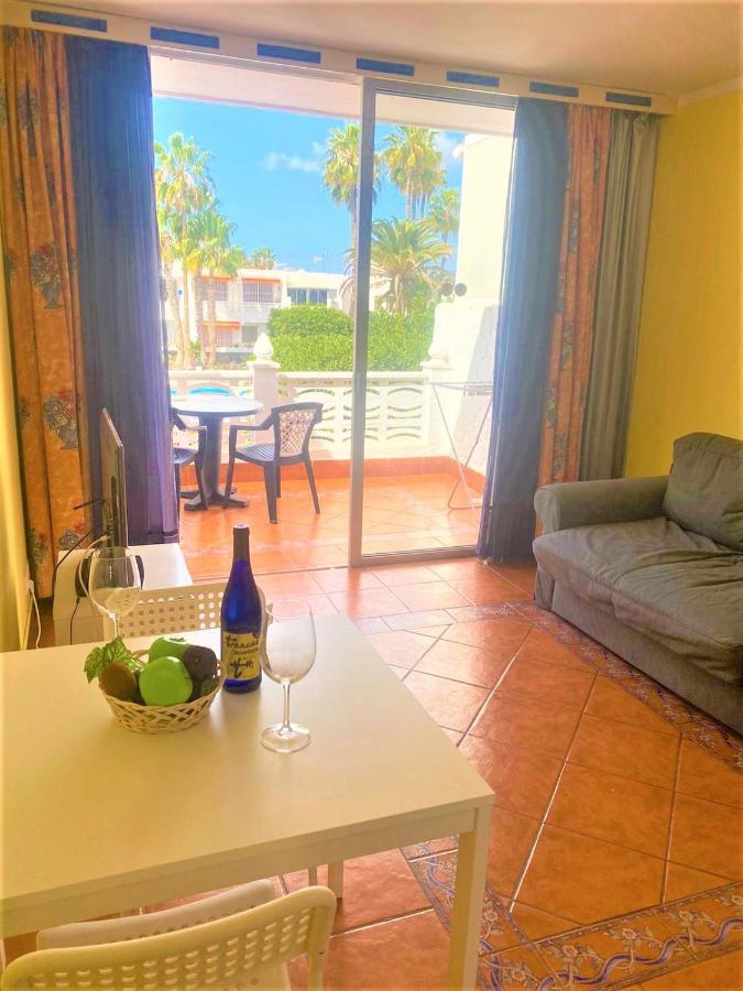 Cozy one bedroom apartment with spacious terrace. Pool&garden view Costa Del Silencio Buitenkant foto
